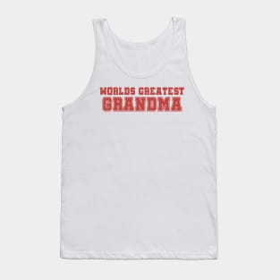 Worlds Greatest Grandma Tank Top